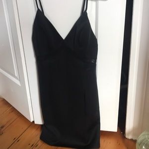 Black dress with mesh panel ~brand new~